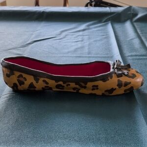 vintage artist made giant ceramic shoe